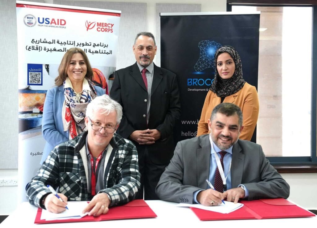 USAID/MERCY COPRs signed a grant agreement with Broccoli-Jo